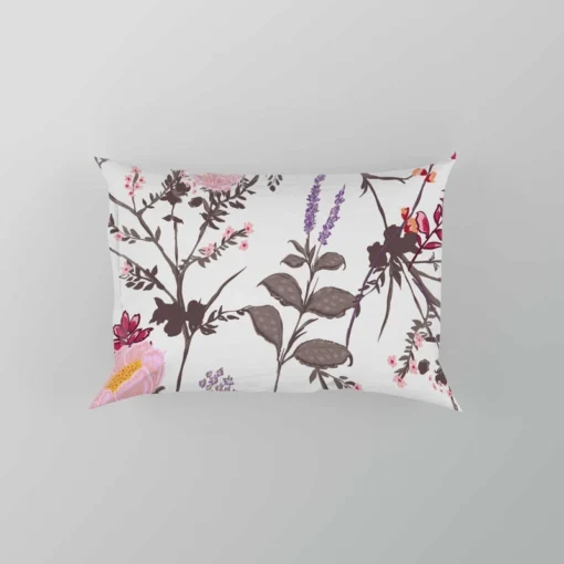 Trendy Tiny Floral Pillow Case