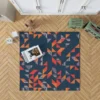 Trendy Triangle Abstract Design Rug