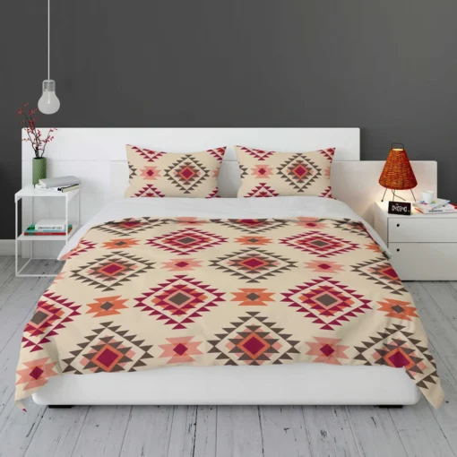 Tribal Aztec Argyle Design Bedding Set 1