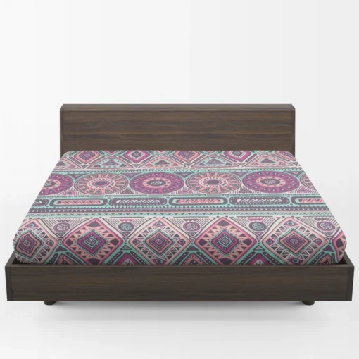 Tribal Ethnic Design Fitted Sheet 1