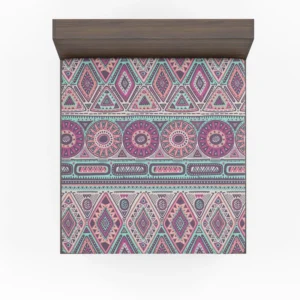 Tribal Ethnic Design Fitted Sheet