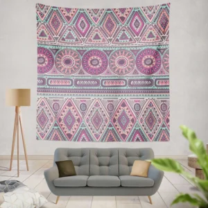 Tribal Ethnic Design Wall Tapestry