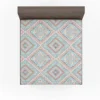 Tribal Ethnic Square Pattern Fitted Sheet