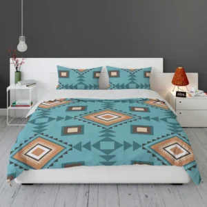 Tribal Geometrics Aztec Design Bedding Set 1