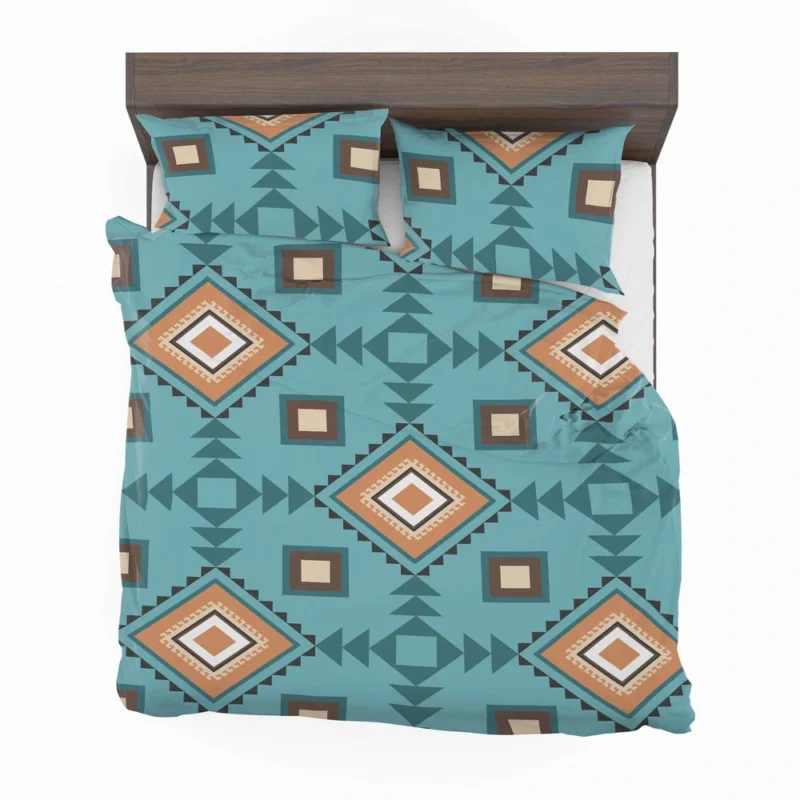 Tribal Geometrics Aztec Design Bedding Set 2