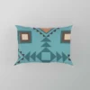 Tribal Geometrics Aztec Design Pillow Case