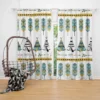 Tribal Native Wigwam Hut Design Curtain