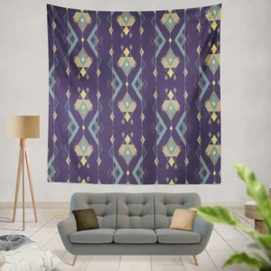 Tribal Vintage Ethnic Design Wall Tapestry