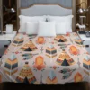 Tribal Wigwam Hut Pattern Duvet Cover