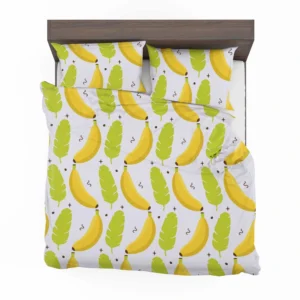 Tropical Banana And Leave Bedding Set 2