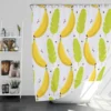 Tropical Banana And Leave Shower Curtain