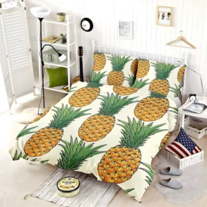 Tropical Fruit Pineapple Bedding Set