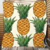 Tropical Fruit Pineapple Quilt Blanket