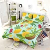 Tropical Fruits Pattern Bedding Set