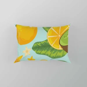 Tropical Fruits Pattern Pillow Case