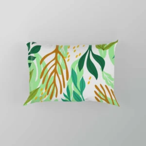 Tropical Jungle Leaves Pattern Pillow Case