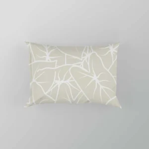 Tropical Leaf Minimalist Pattern Pillow Case