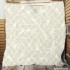 Tropical Leaf Minimalist Pattern Quilt Blanket