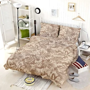 Tropical Leaves Pattern Bedding Set