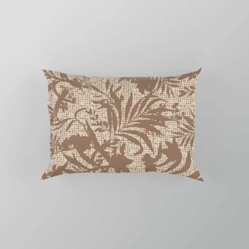 Tropical Leaves Pattern Pillow Case