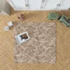 Tropical Leaves Pattern Rug