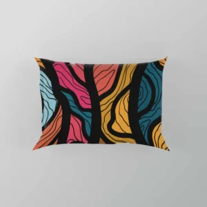 Tropical Leaves Seamless Pattern Pillow Case