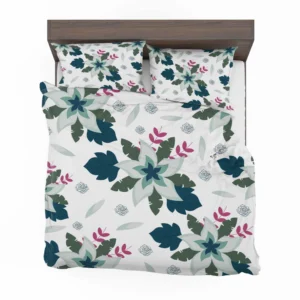 Tropical Natural Flowers Bedding Set 2