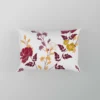 Tropical Red Hibiscus Floral Pattern Pillow Case