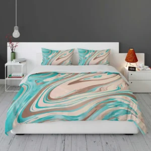 Tropicana Cabana Liquid Marble Bedding Set 1