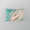 Tropicana Cabana Liquid Marble Pillow Case