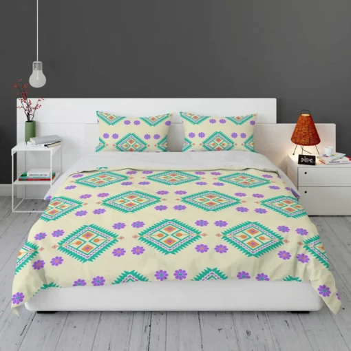 Turkey Ikat Pattern Bedding Set 1