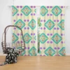 Turkey Ikat Pattern Curtain