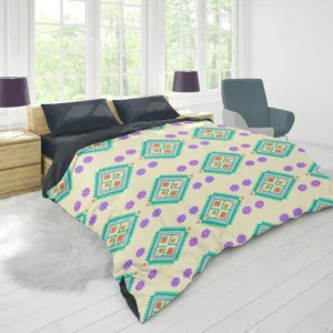 Turkey Ikat Pattern Duvet Cover 1