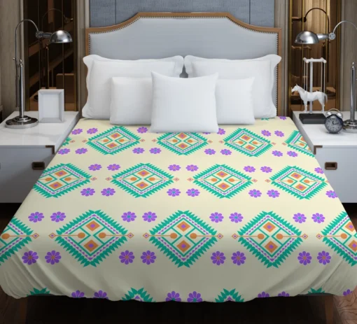 Turkey Ikat Pattern Duvet Cover