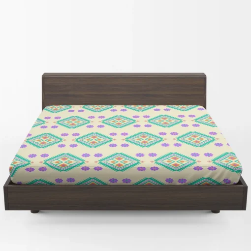 Turkey Ikat Pattern Fitted Sheet 1