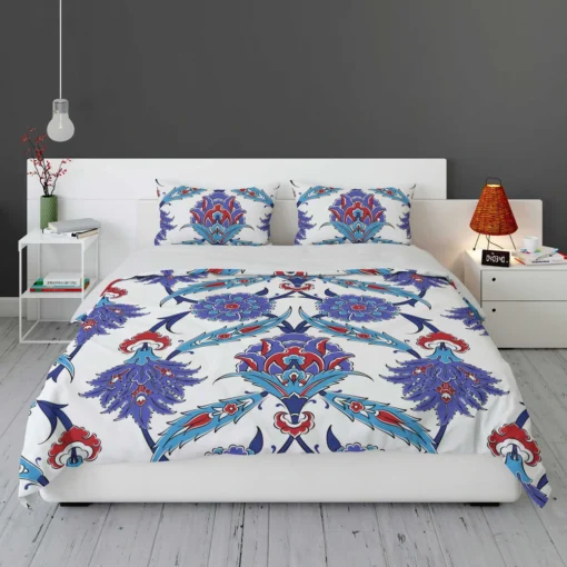 Turkish Floral Ikat Bedding Set 1