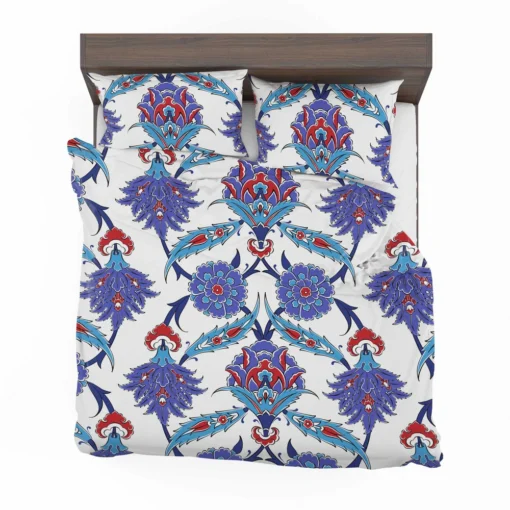 Turkish Floral Ikat Bedding Set 2