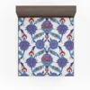 Turkish Floral Ikat Fitted Sheet