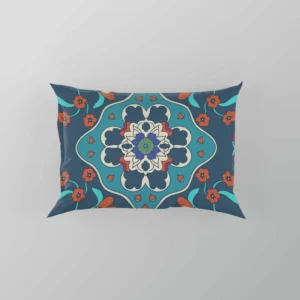 Turkish Folk Art Pattern Pillow Case