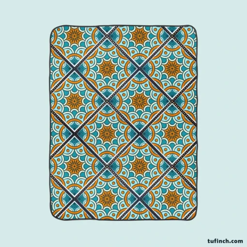 Turkish Islamic Design Fleece Blanket 1