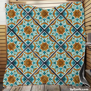 Turkish Islamic Design Quilt Blanket