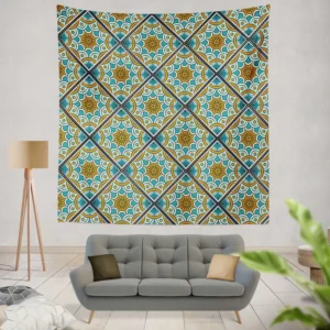 Turkish Islamic Design Wall Tapestry