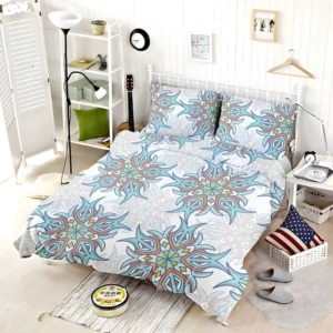 Twirls Continuous Pattern Bedding Set