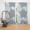 Twirls Continuous Pattern Curtain