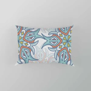 Twirls Continuous Pattern Pillow Case