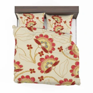 Ukrainian Floral Embroidery Bedding Set 2