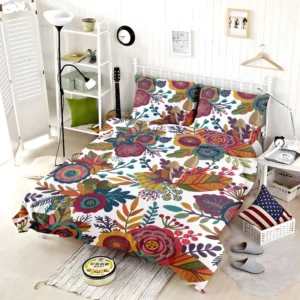 Ukrainian Folk Art Bedding Set