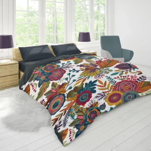 Ukrainian Folk Art Duvet Cover 1