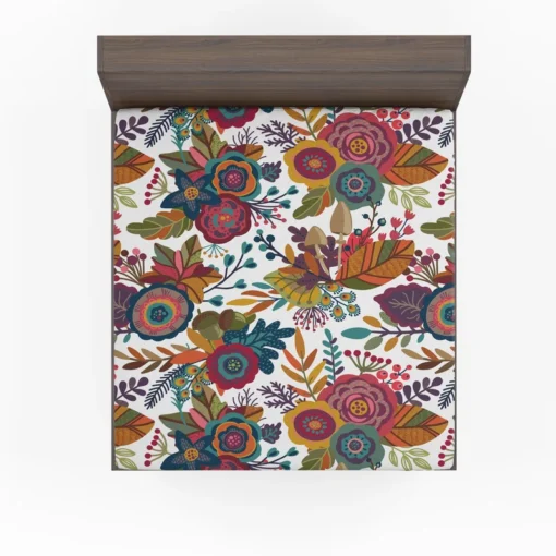 Ukrainian Folk Art Fitted Sheet