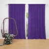 Ultra Violet Color Curtain